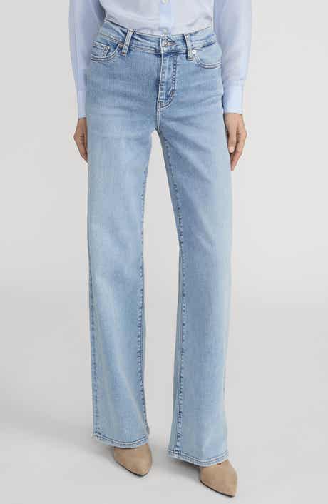 FRAME Le Slim Palazzo High Waist Wide Leg Jeans