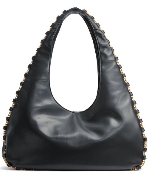 Donna Karan Batiste Shoulder Bag In Black/gold