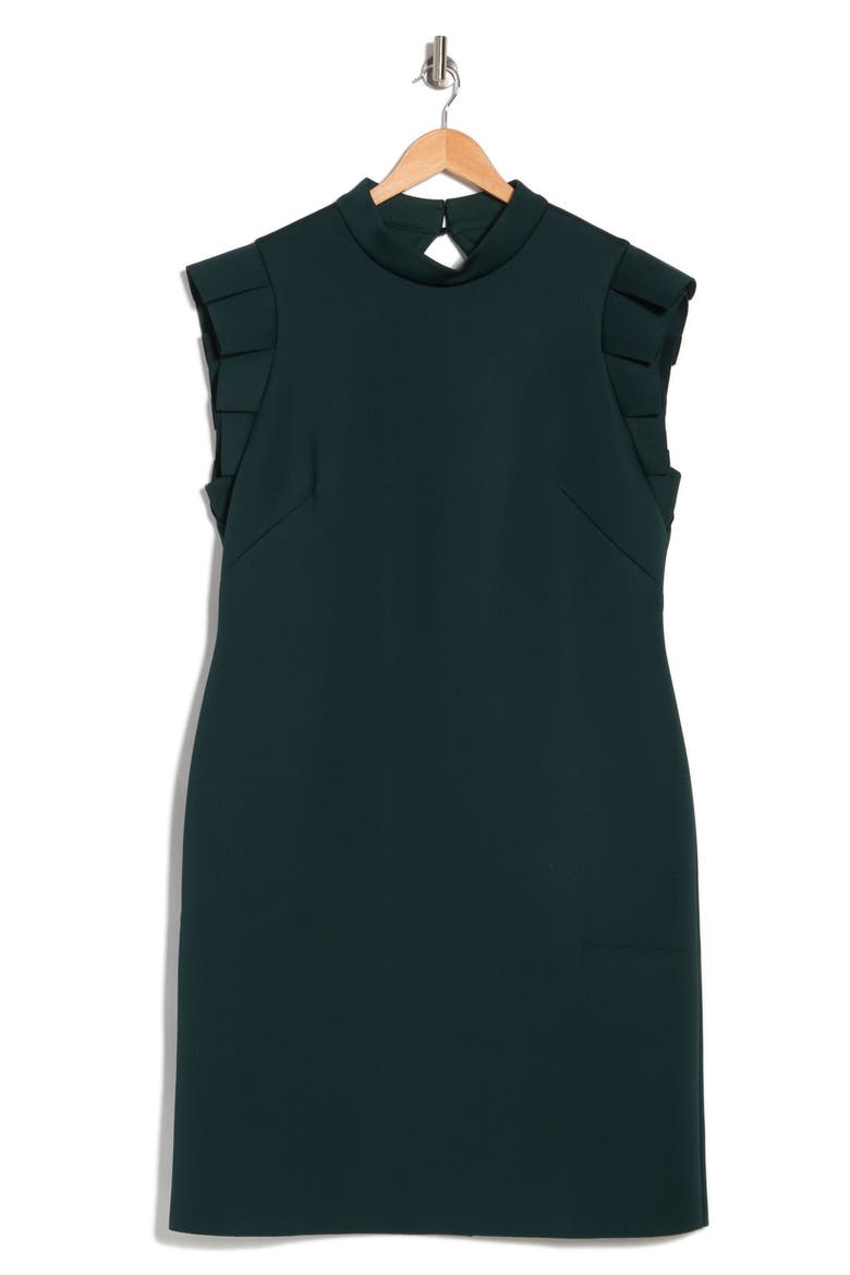 Open Back Sheath Dress, Alternate, color, HUNTER