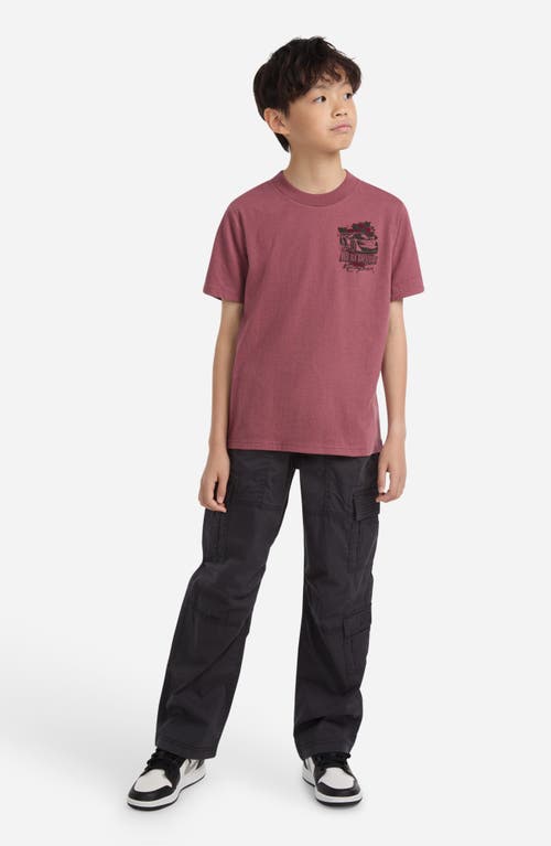 Abercrombie Kids Kids' Racing Team Graphic Tee In Brown