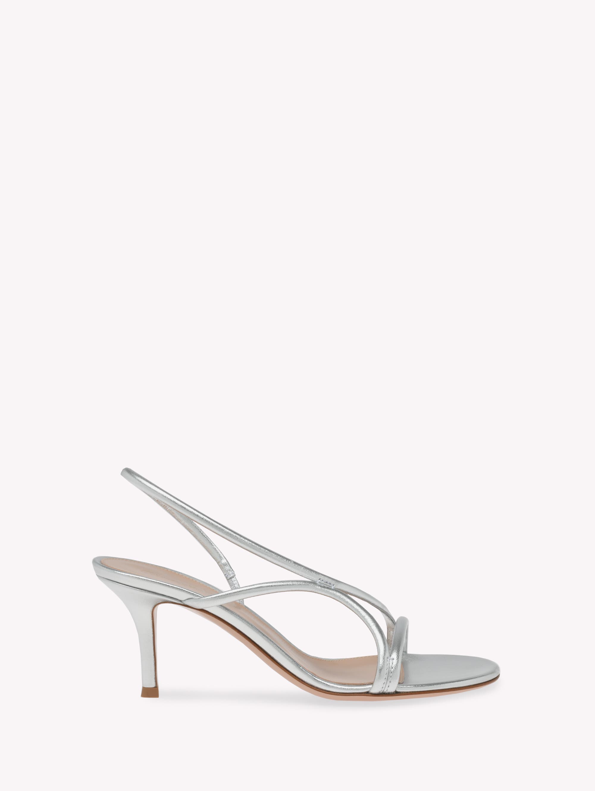 Gianvito Rossi Ellis Sandals, Main, color, Black Nappa