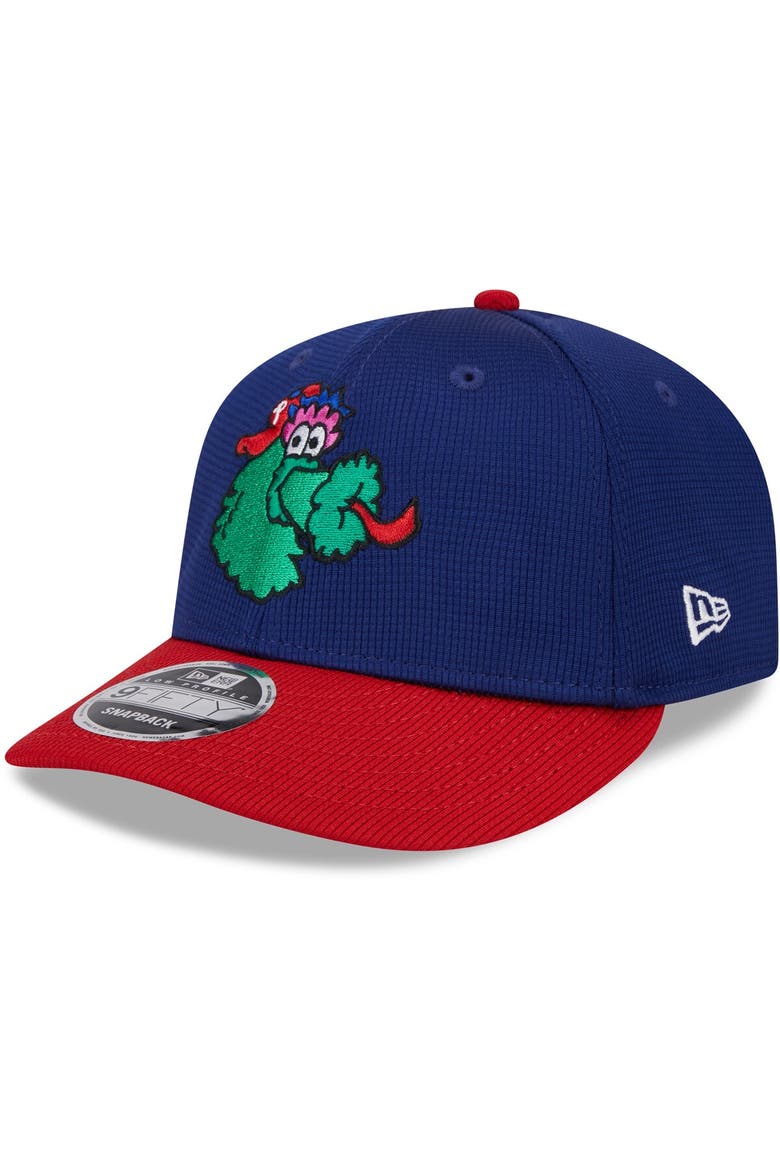 Men's New Era  Navy Philadelphia Phillies 2025 Batting Practice Low Profile 9FIFTY Snapback Hat, Main, color, Navy