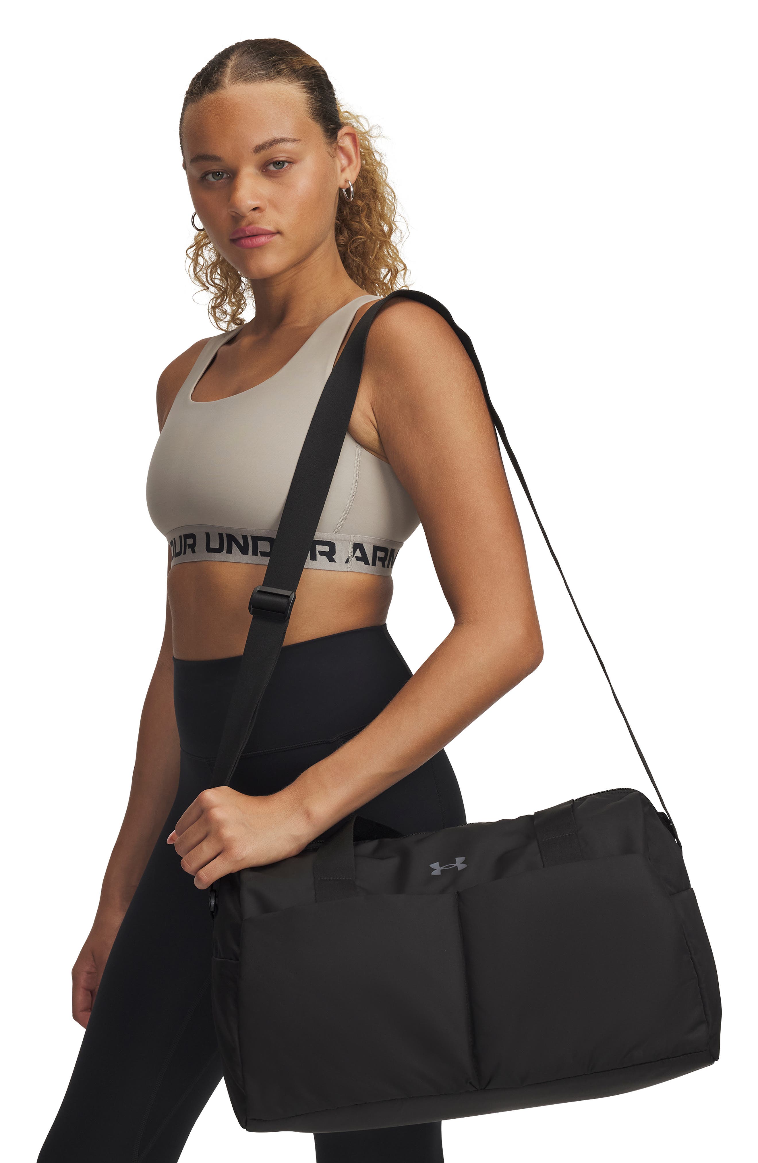 Studio Lite Duffle Bag, Alternate, color, BLACK