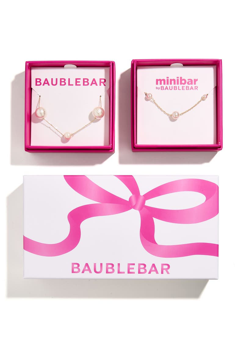Match with Mama Imitation Pearl Necklace, Alternate, color, PEARL