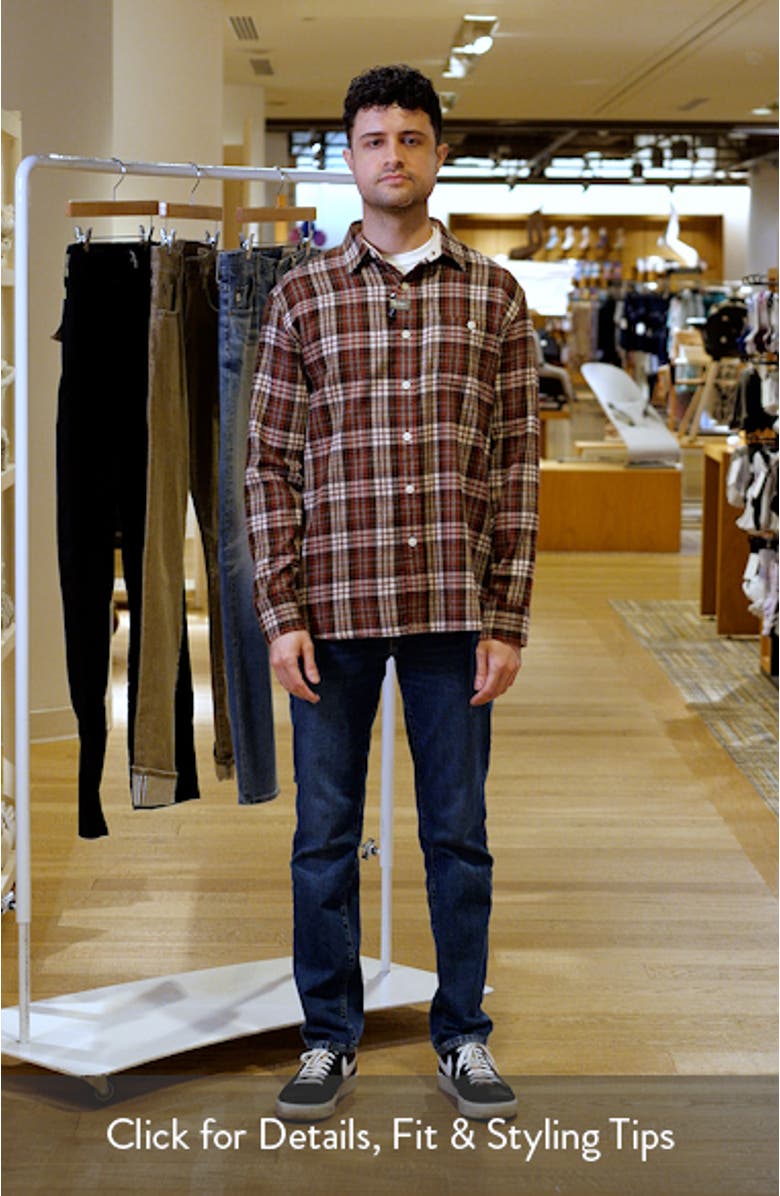 Fremont Plaid Flannel Button-Up Shirt, sales video thumbnail