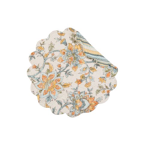 Ainsley Round Placemats Set of 6, 17"