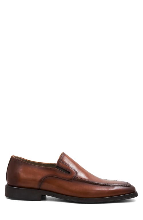 Bruno Magli Raging Square Toe Slip-on In Cognac