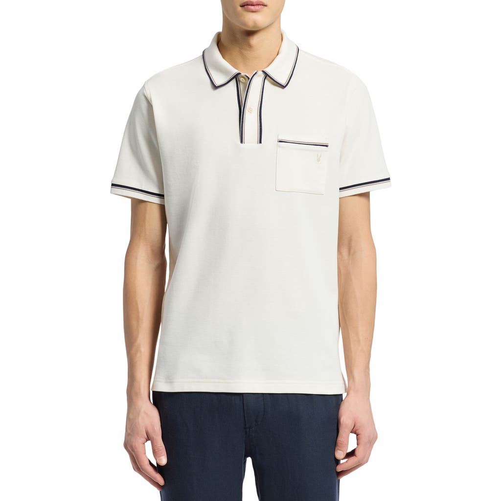 Psycho Bunny Bradford Tipped Piqué Knit Polo