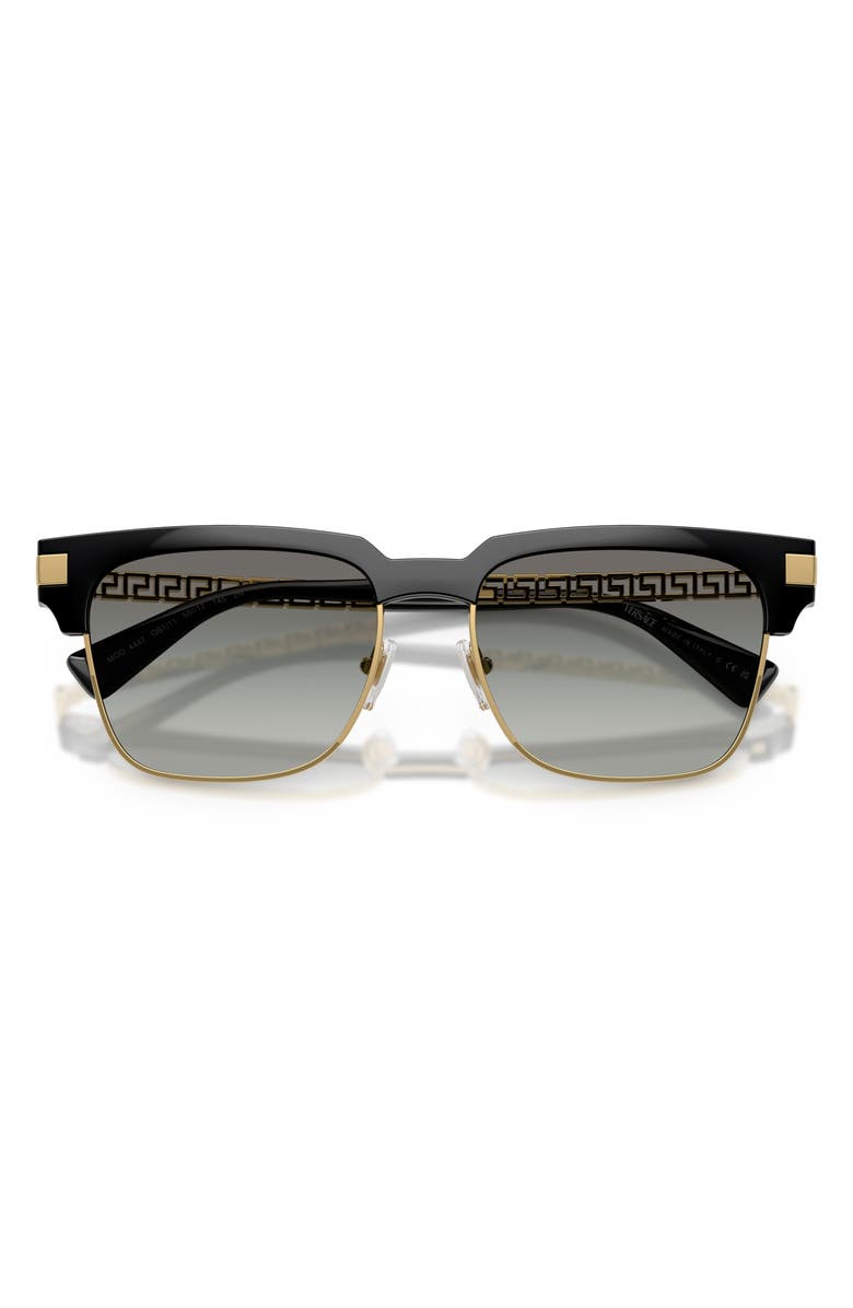 Versace 55mm Gradient Square Sunglasses, Alternate, color, 