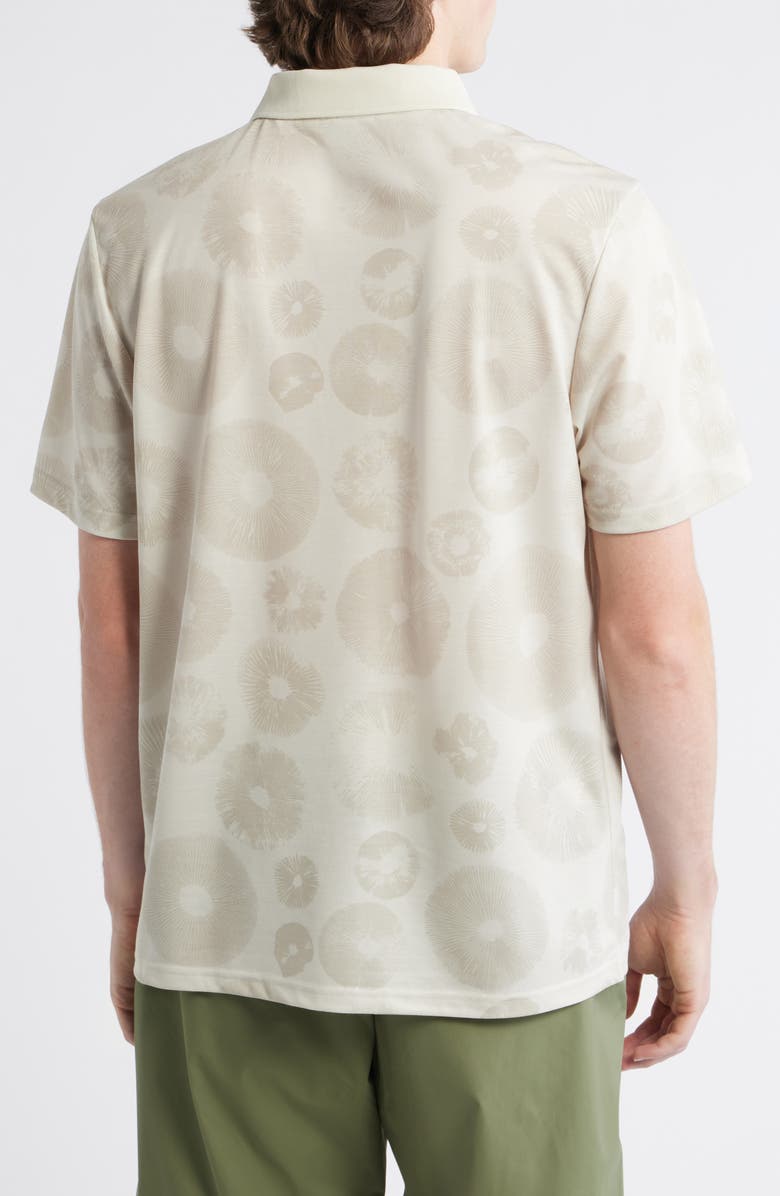 Malbon Golf Fairway Foraging Polo, Alternate, color, Ivory