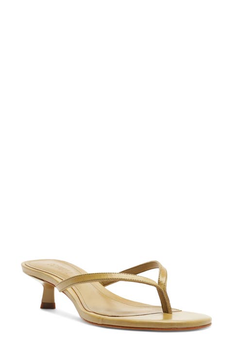 Carolyn Kitten Heel Sandal (Women)