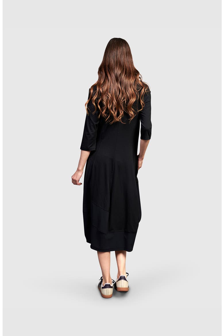 Tekbika Ines Cocoon Dress, Alternate, color, Black