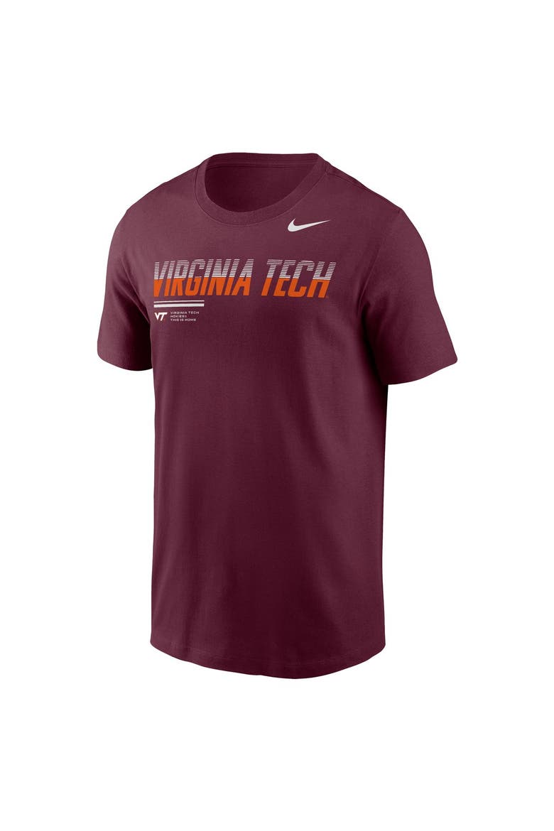 Men's Nike Maroon Virginia Tech Hokies 2026 Sideline Wordmark Legend Dri-FIT T-Shirt, Alternate, color, Maroon