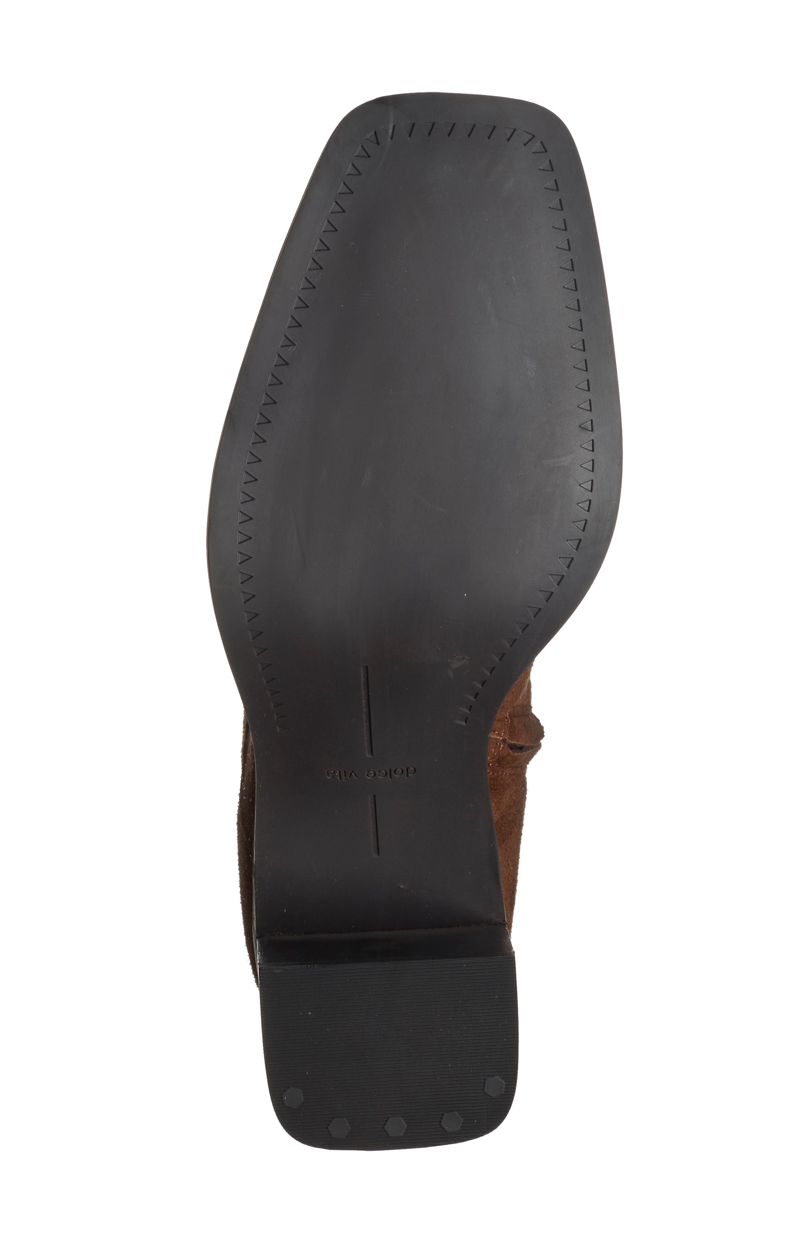 Farrah Tall Boot, Alternate, color, COCOA SUEDE