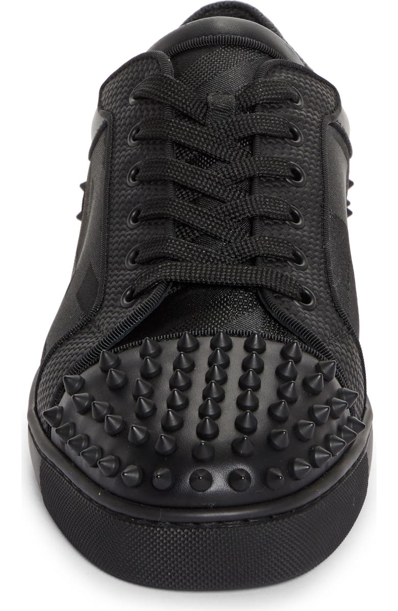 Christian Louboutin Seavaste 2 Orlato Flat Sneaker, Alternate, color, Black/ Black Matte