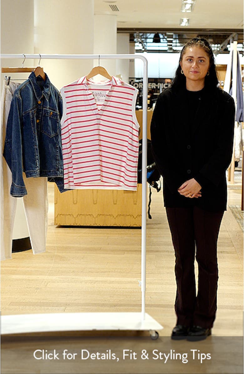 Olivia Stripe Tank, sales video thumbnail