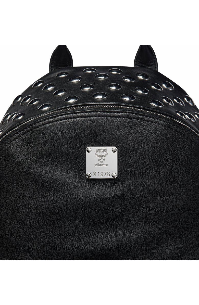 MCM Medium Stark Backpack in Galactic Gala Lamb Leather, Alternate, color,