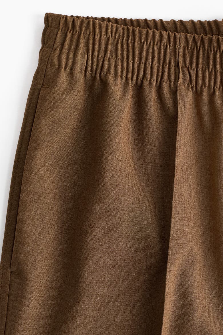 Creased Pants, Alternate, color, Dark khaki green