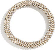 BaubleBar Pavé Crystal Stretch Bangle