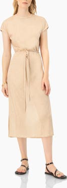IVONNE Knitted Tunic With Side Slits