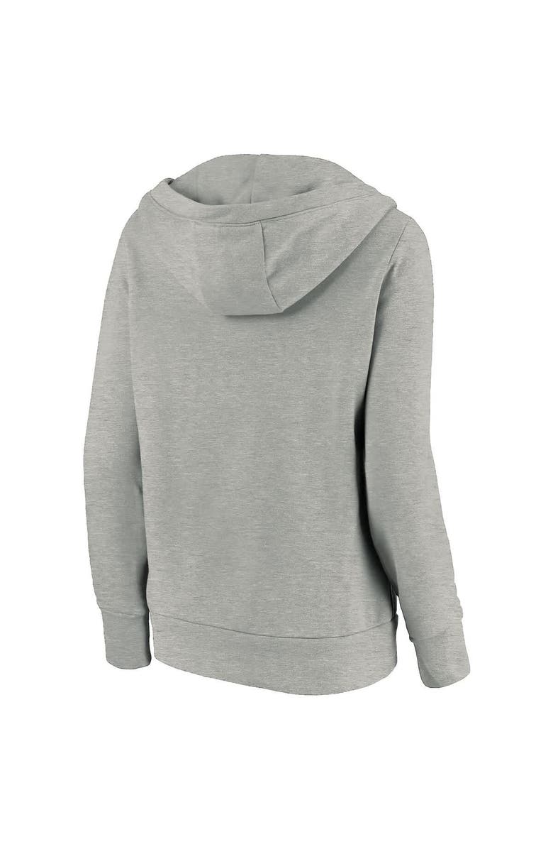 FANATICS Women's Fanatics  Gray Tennessee Volunteers Victory Script V-Neck Pullover Hoodie, Alternate, color, Gray