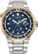Citizen Two-Tone Eco-Drive Bracelet Watch, 44mm x 13mm
