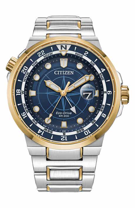 Citizen Two-Tone Eco-Drive Bracelet Watch, 44mm x 13mm