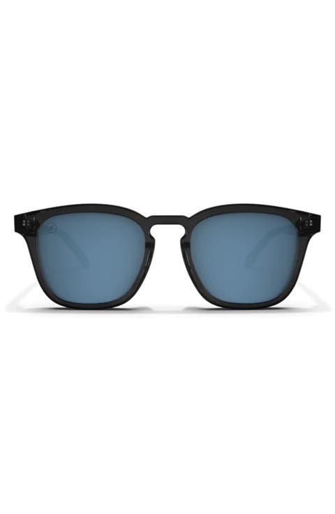 Sydney 49mm Polarized Keyhole Sunglasses