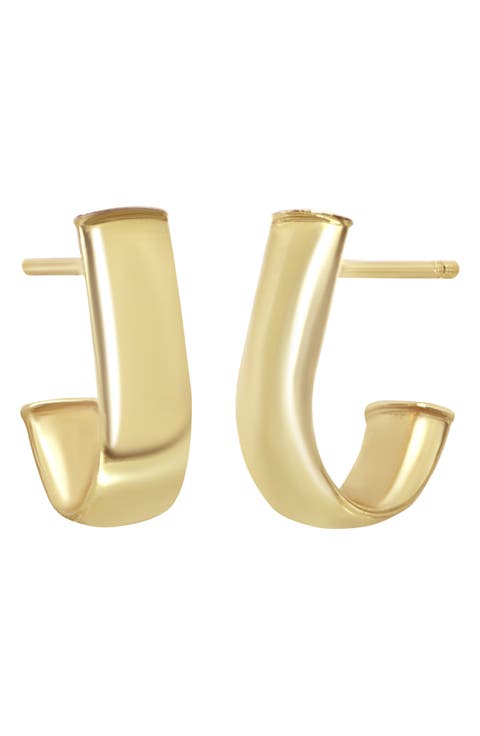 14K Gold Stud Earrings