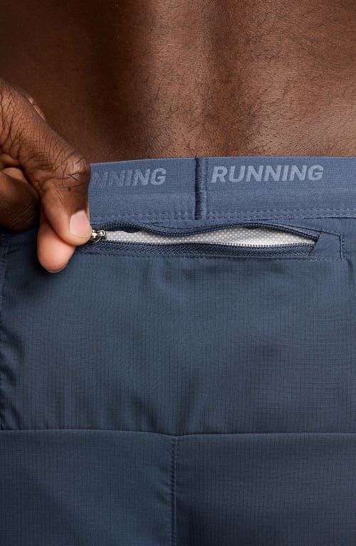 Nike Dri-fit Stride 7-inch Brief-lined Running Shorts In Blue