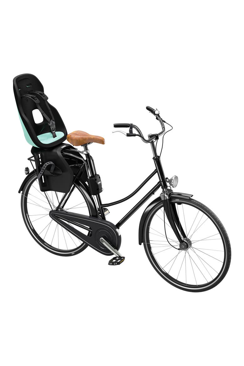 Yepp Nexxt2 Maxi Frame Mount Child Bike Seat, Alternate, color, DEEP TEAL/ MINT LEAF