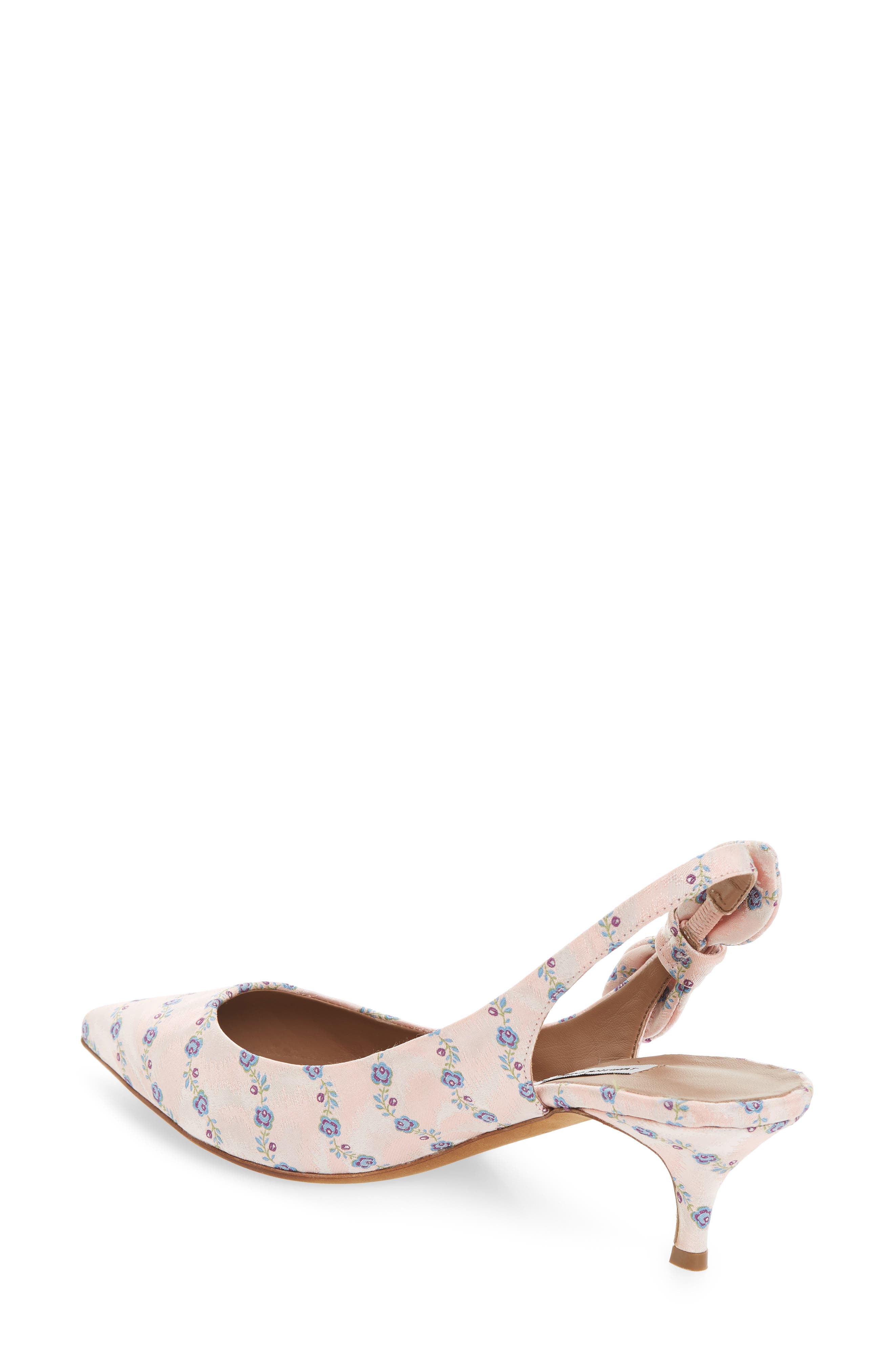 Tabitha Simmons Rise Bow Slingback Pump, Alternate, color, 