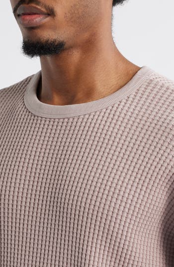 Oversize Thermal Knit T-Shirt