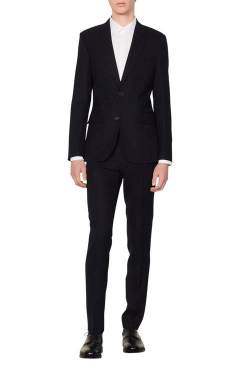 Wool suit jacket