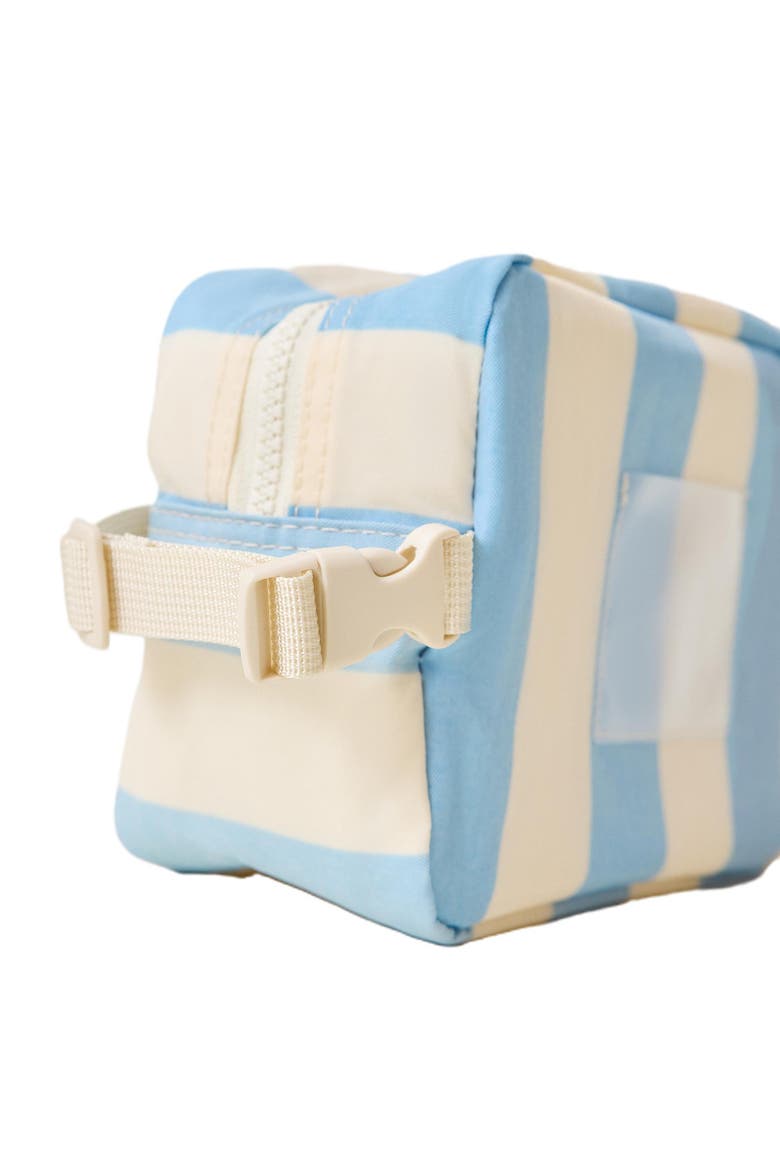 Mini Cooler Bag, Alternate, color, Blue Wide Stripe