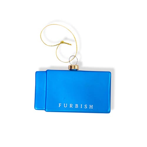 Furbish Matchbook Ornament In Blue