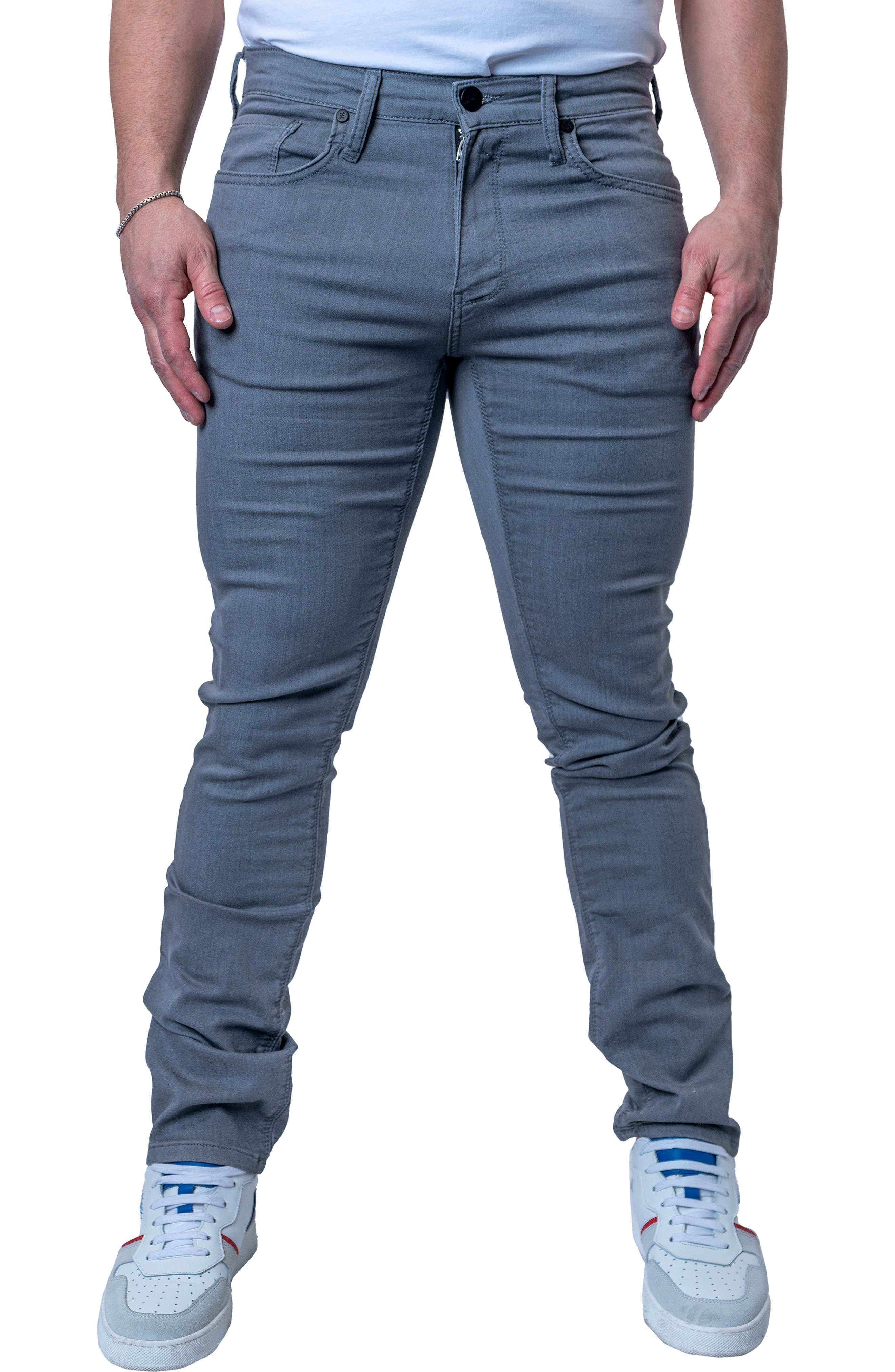 Maceoo Athletic Fit Stretch Jeans