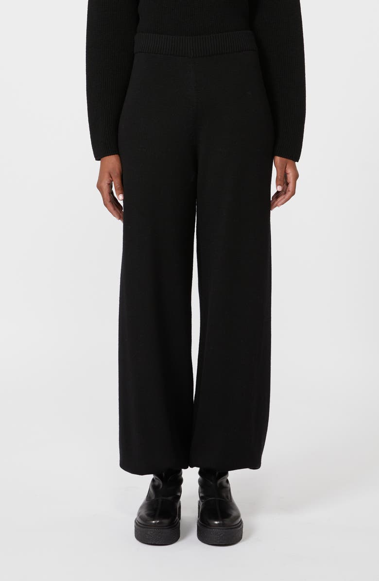 MM by Max Mara Anagni Straight Leg Virgin Wool Pants, Main, color,