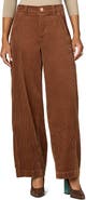 Wit & Wisdom Skyrise Barrel Leg Corduroy Pants