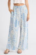 Billabong Follow Me Print Wide Leg Pants