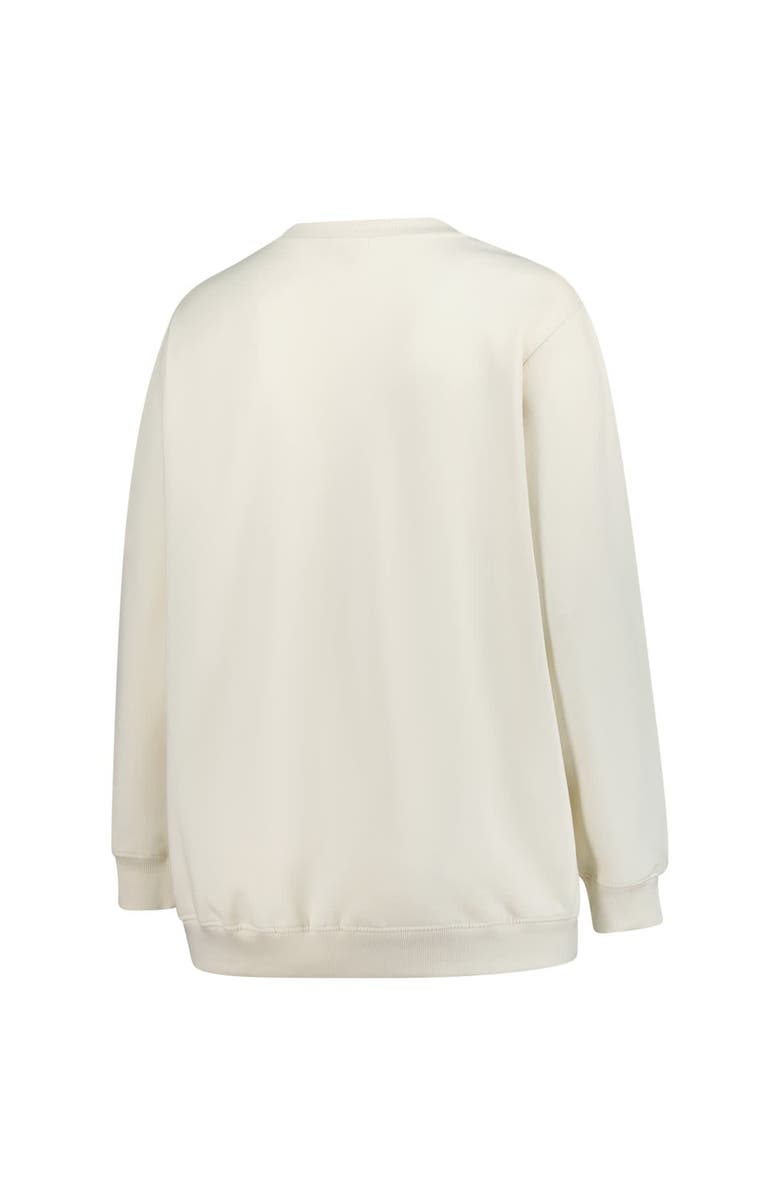 Mitchell & Ness Women's Mitchell & Ness Cream Green Bay Packers Plus Size Shooting Star Sweatshirt, Alternate, color, Cream