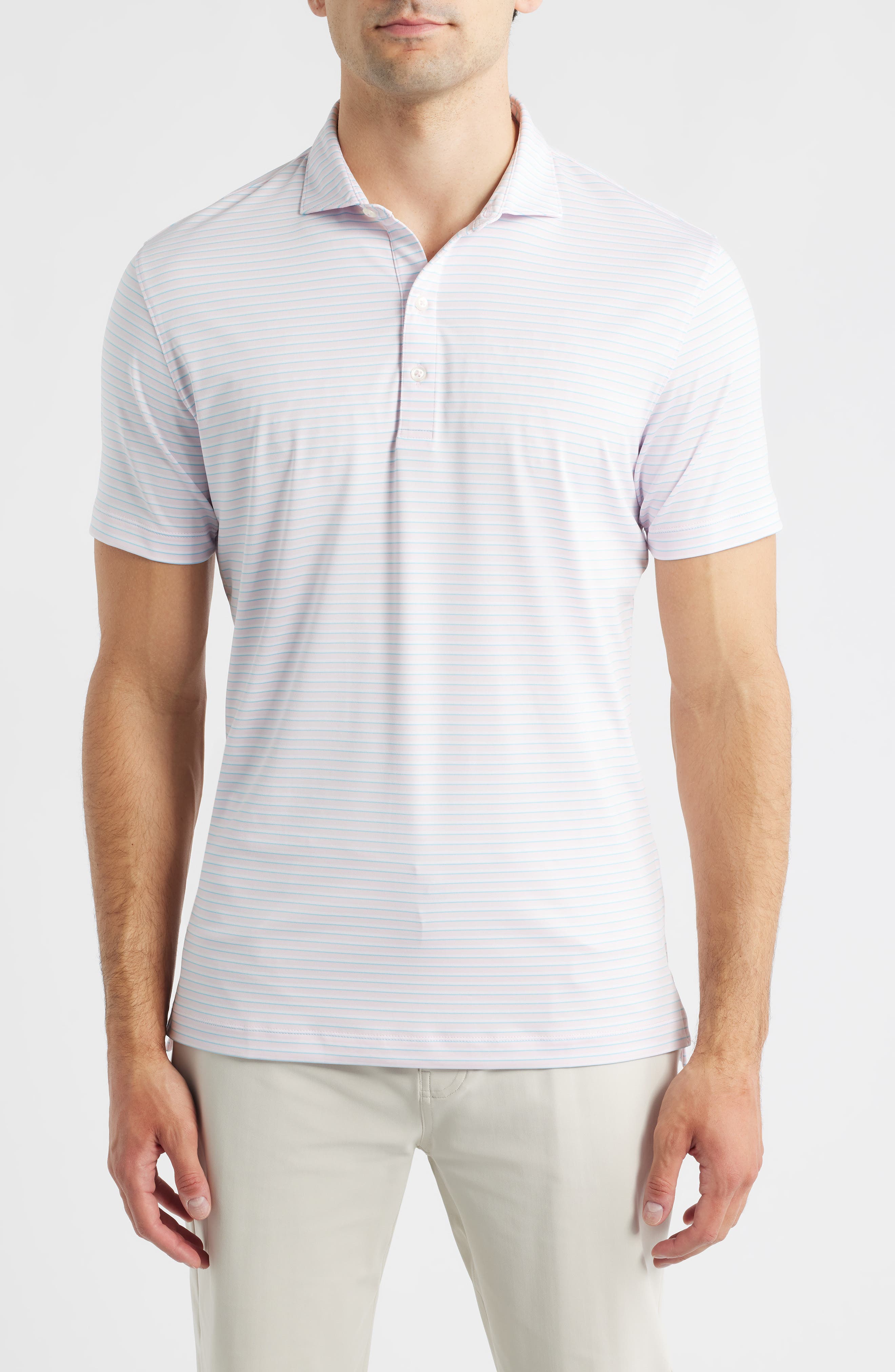 Rex Stripe Performance Jersey Polo - image 5