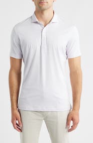 johnnie-O Rex Stripe Performance Jersey Polo