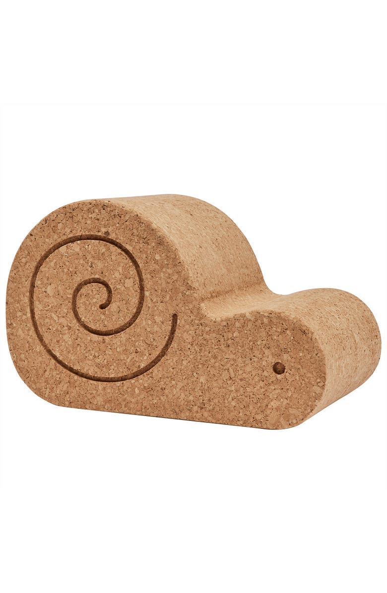 OYOY Cork Sally Snail, Main, color, Natural