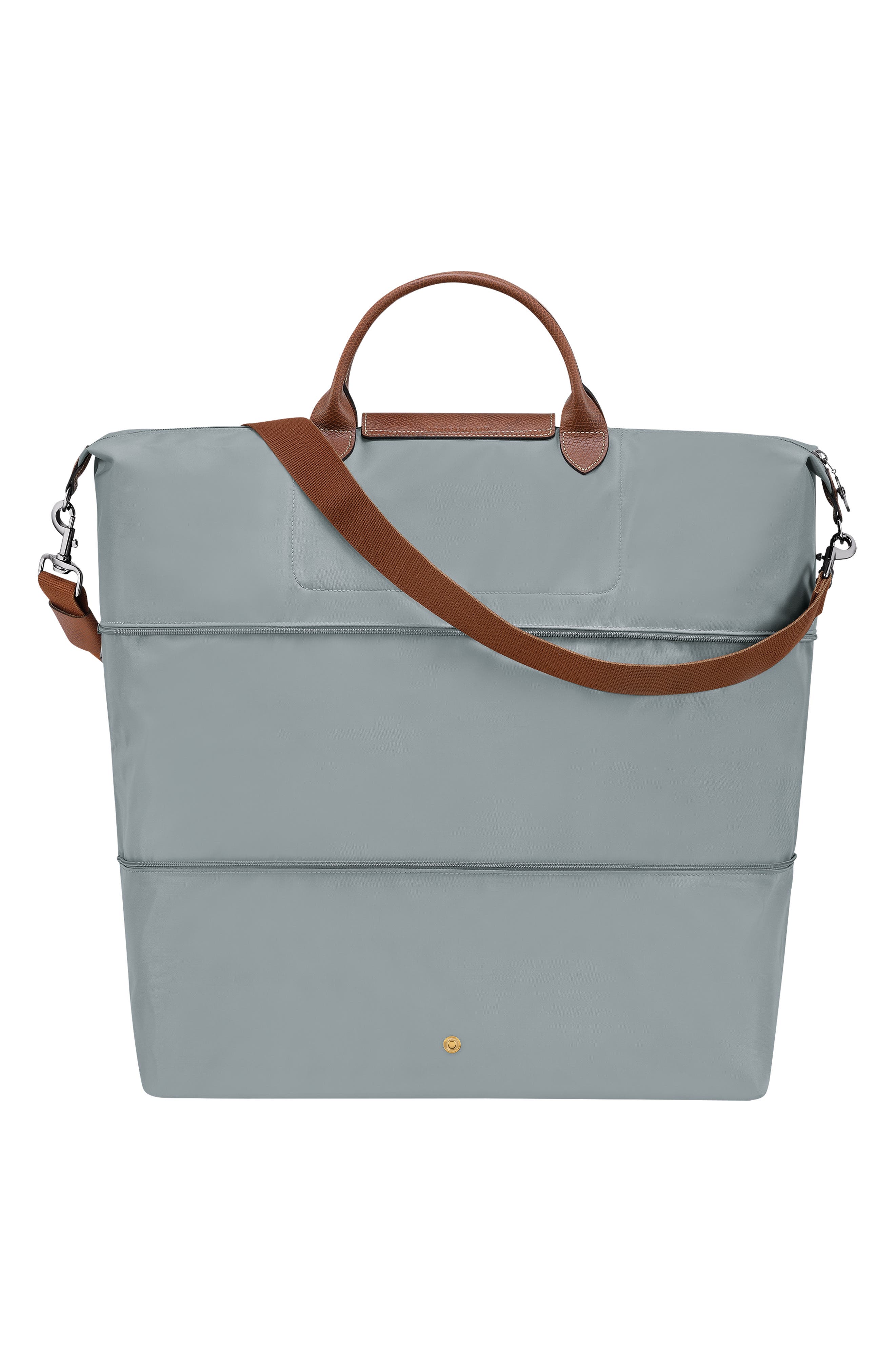 Longchamp 21-Inch Expandable Travel Bag, Alternate, color, Steel