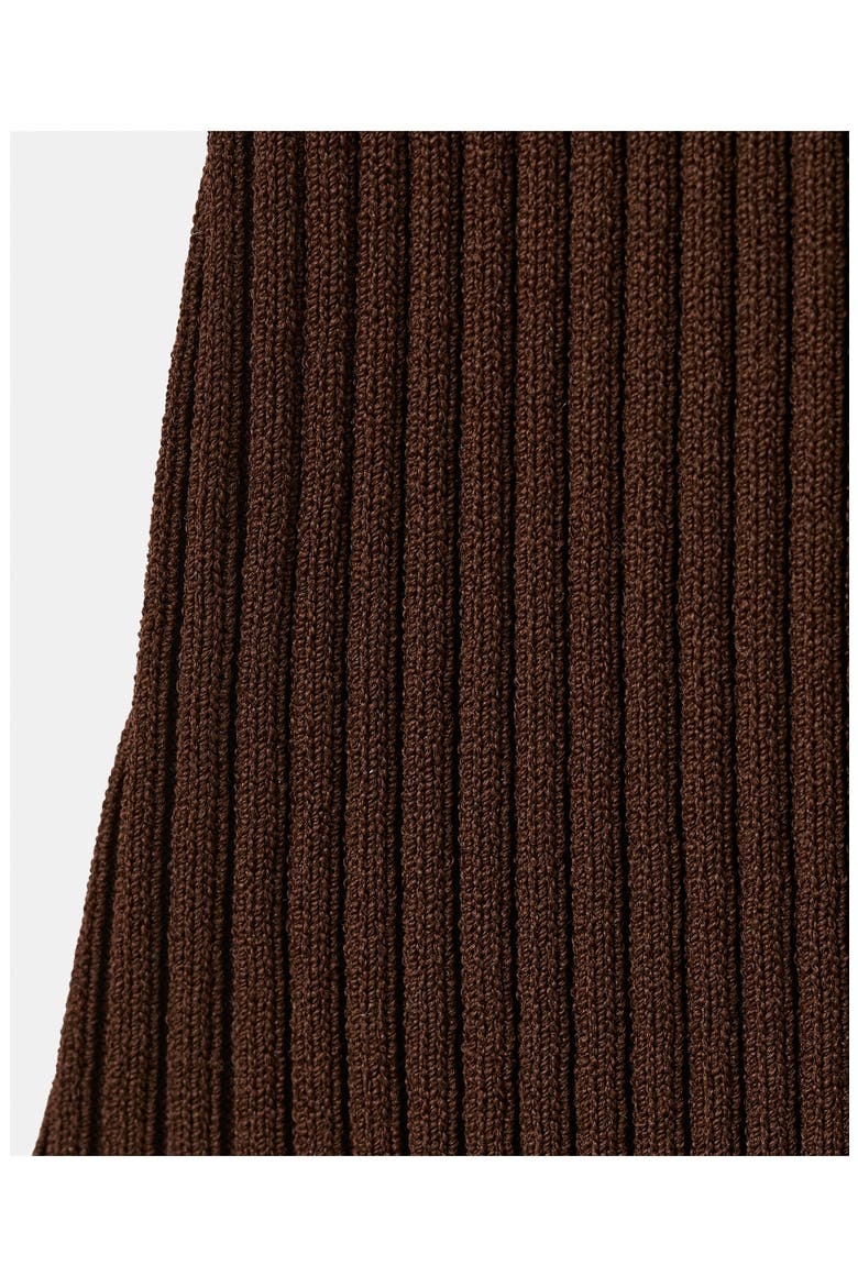 Studded Rib Tank, Alternate, color, CHOCOLATE