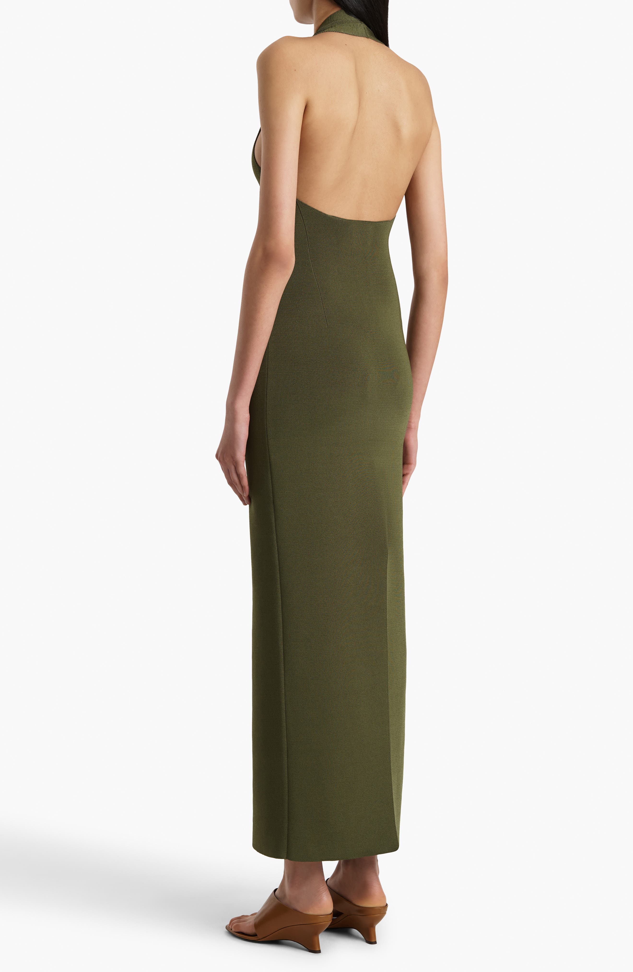 Mahi Halter Milano Knit Dress - image 2