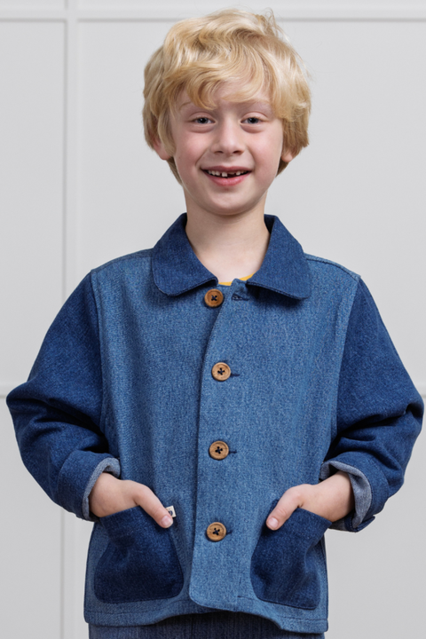 Kids' Denim Billie Chore Jacket