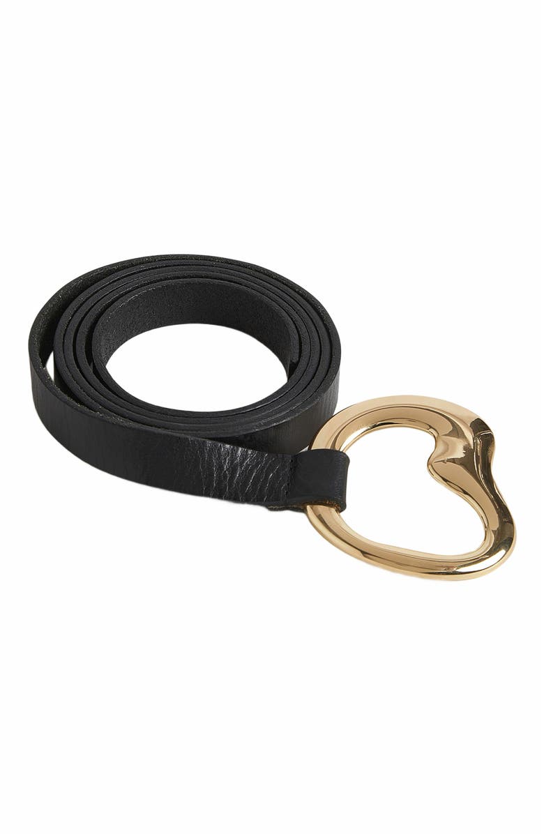 Cynthia Rowley Signature Tie Belt, Main, color, Black