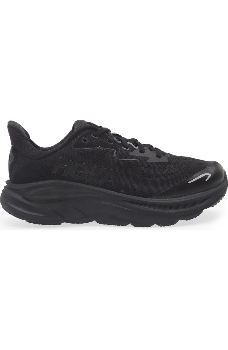 HOKA Kids
Clifton 10 Running Sneaker, Alternate, color, Black / Black